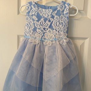 Rare Editions Light Blue Ballerina Dress size 2t